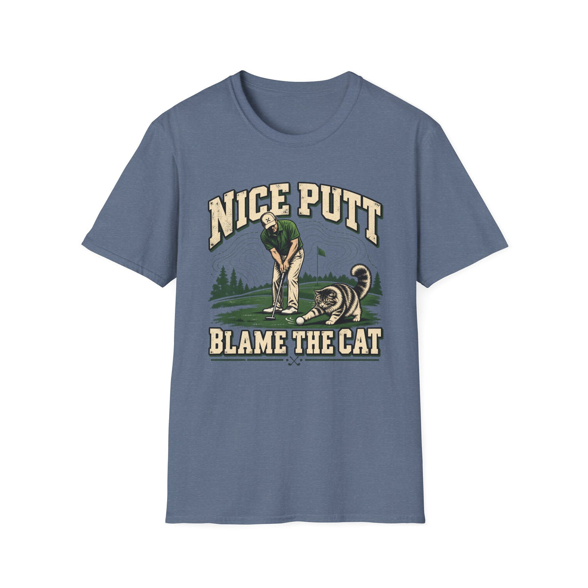 Nice Putt Blame the Cat - Horizon Vintage Heathered Collection