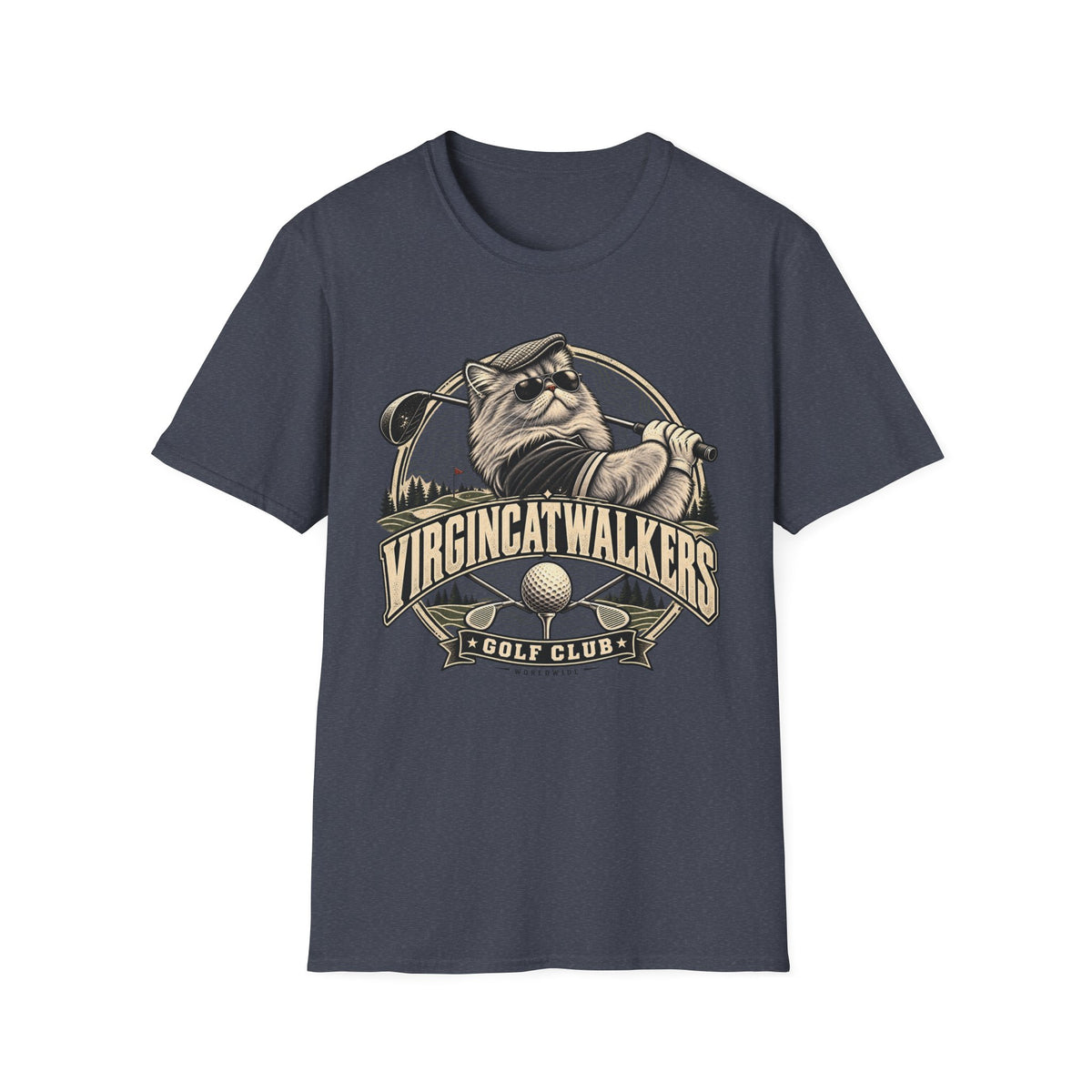 VirginCatWalker Golf Club Cool Cat — Vintage Heathered Collection