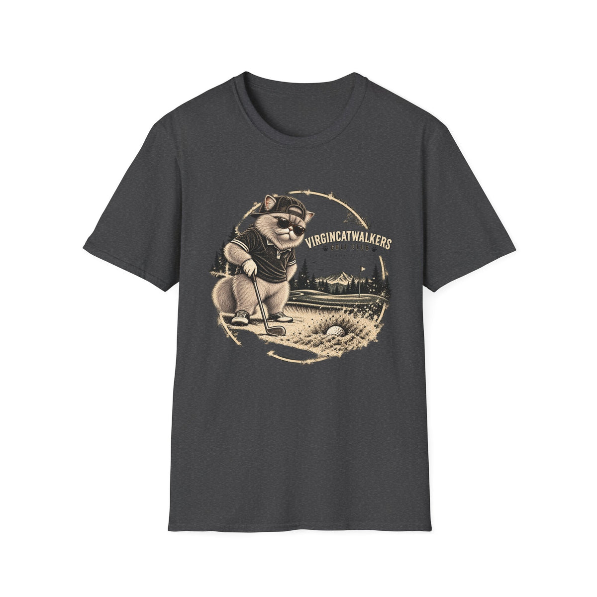 Mountain Swing Cattitude — Vintage Heathered Collection