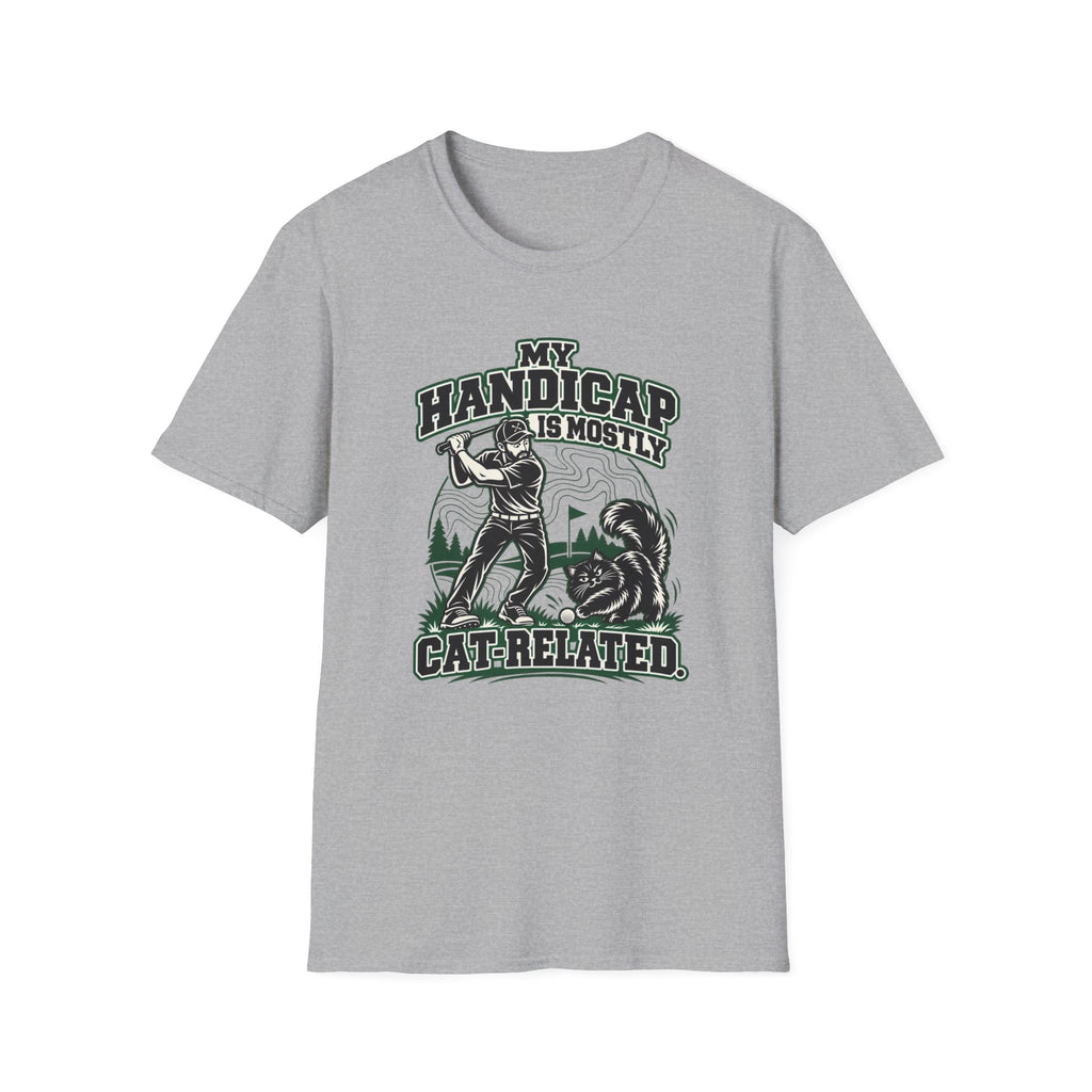 My Handicap is Cat Related! - Horizon Vintage Heathered Collection