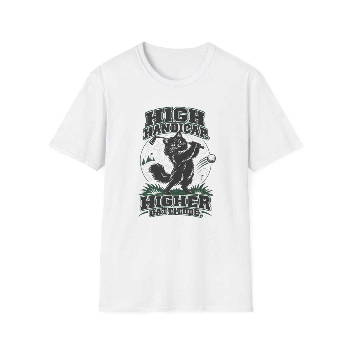 Higher Handicap. Higher Cattitude - Golf & Cattitude Collection