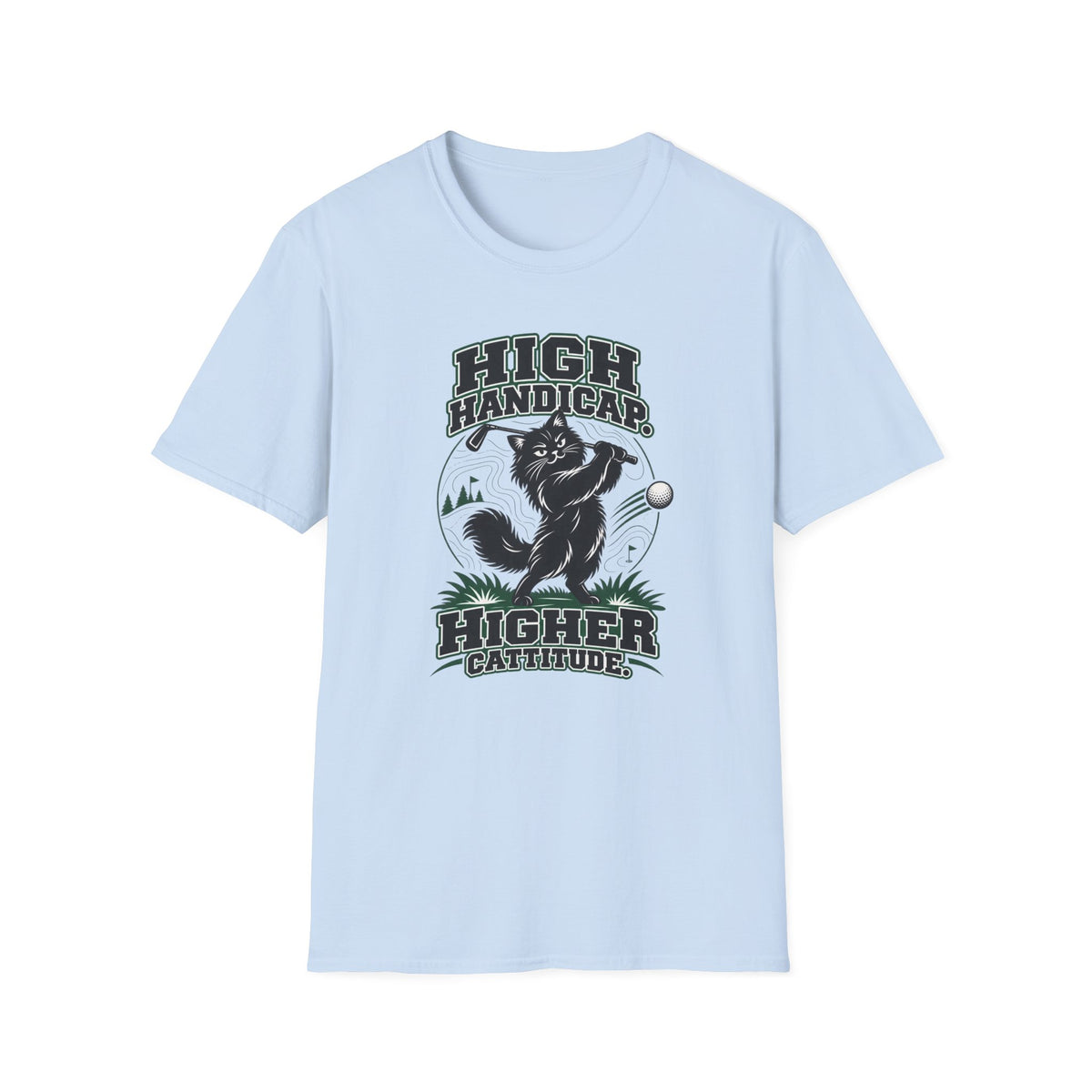 Higher Handicap. Higher Cattitude - Golf & Cattitude Collection