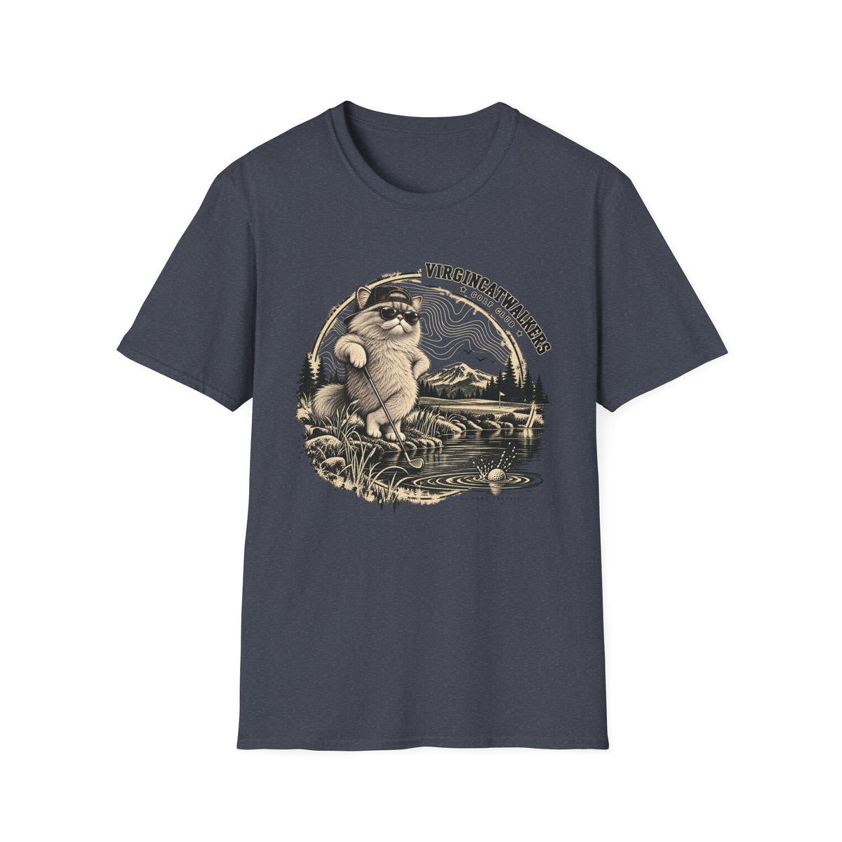 Pond Trouble — Vintage Heathered Collection