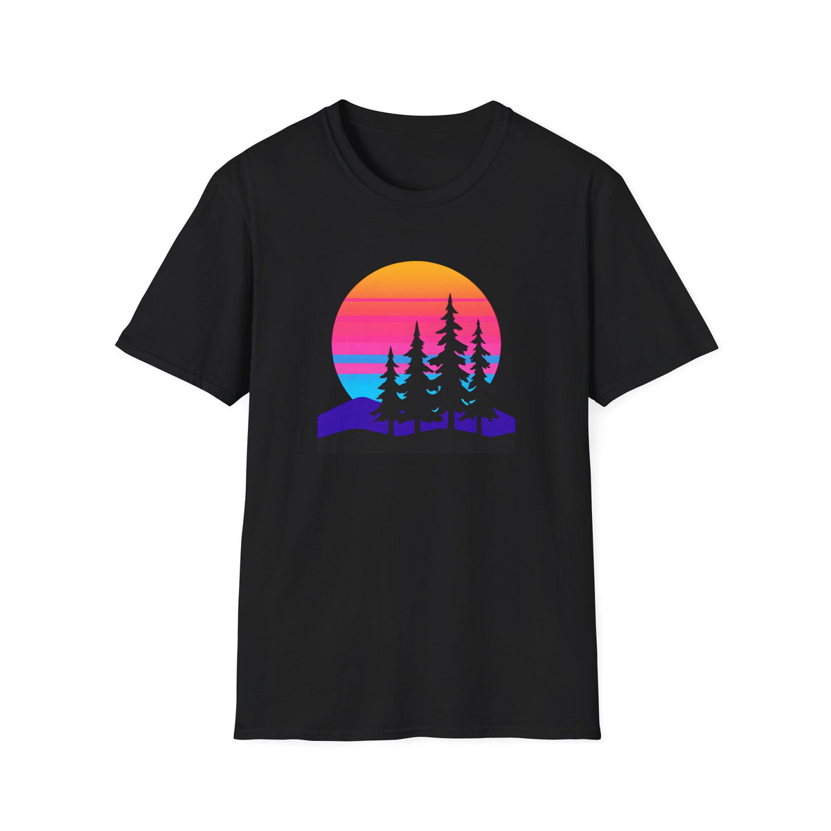 Sunset Pine Silhouettes T-Shirt