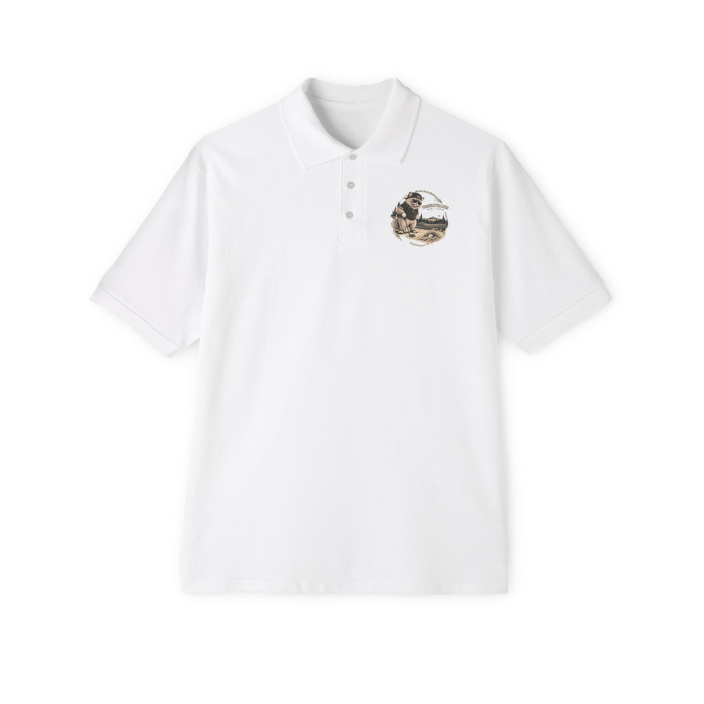 Sand Trap Troubles Crest —  Polo  L Chst DTG