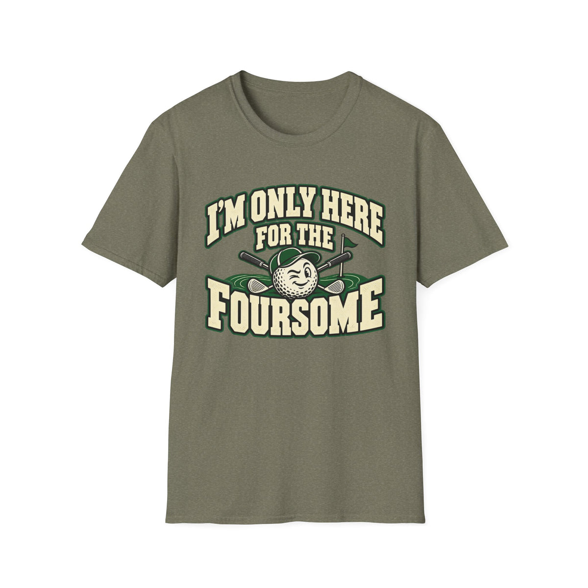 I'm Only Here for the Foursome - Horizon Vintage Heathered Collection