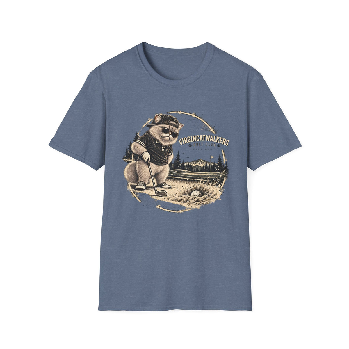 Mountain Swing Cattitude — Vintage Heathered Collection