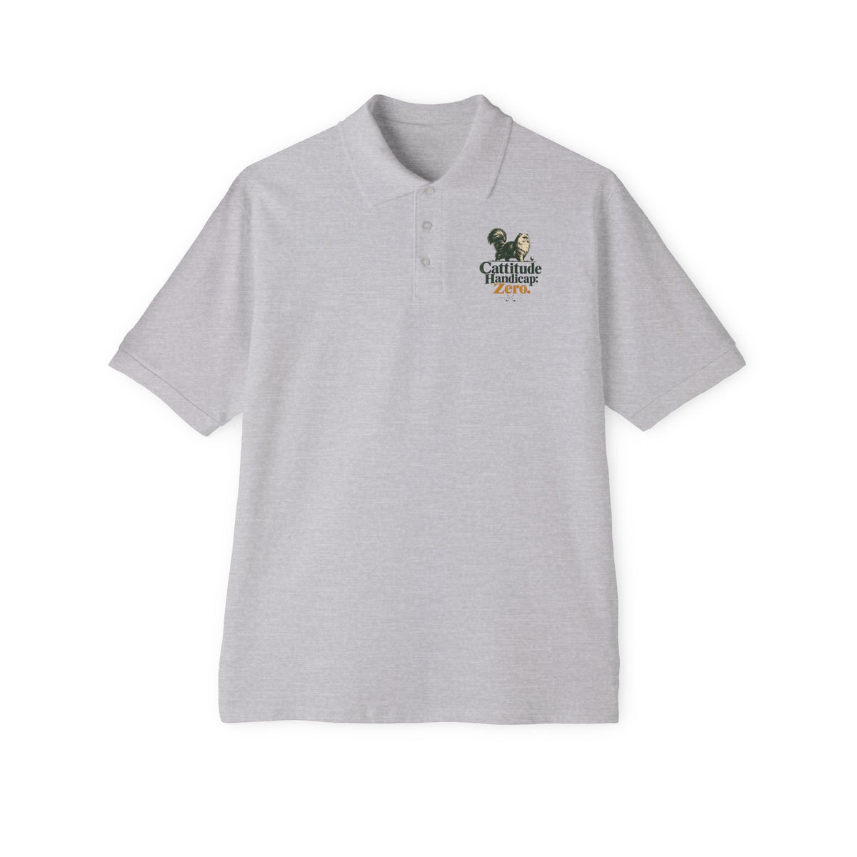Cattitude Handicap - Zero Crest —  Polo  L Chst DTG