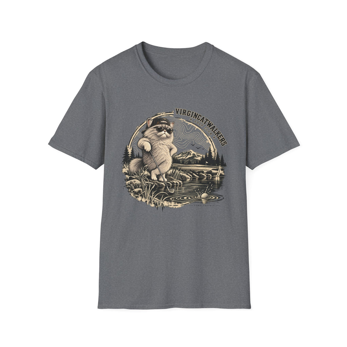 Pond Trouble — Vintage Heathered Collection