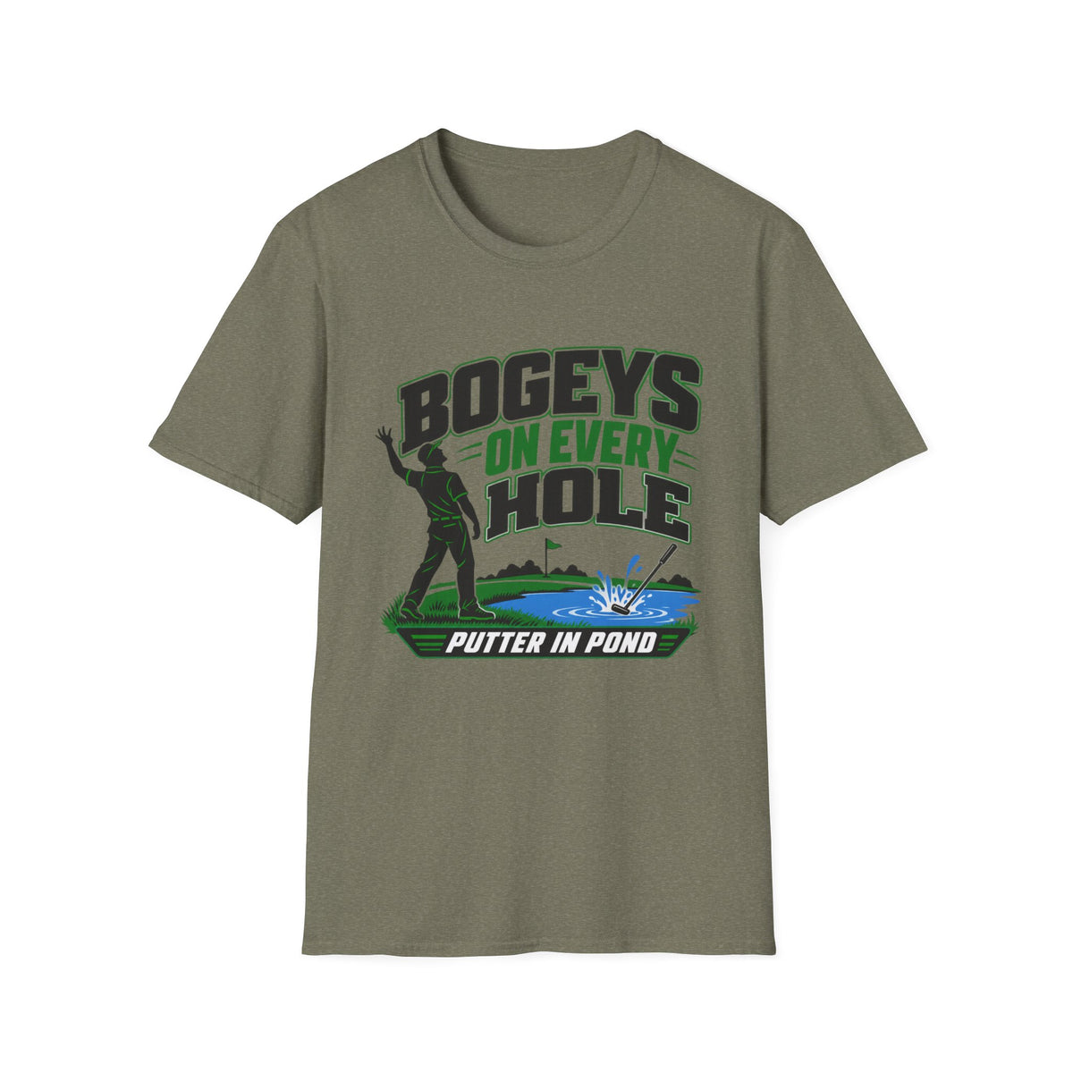 Golfer's Dismay Bogey's on Every Hole! - Horizon Vintage Heathered Collection