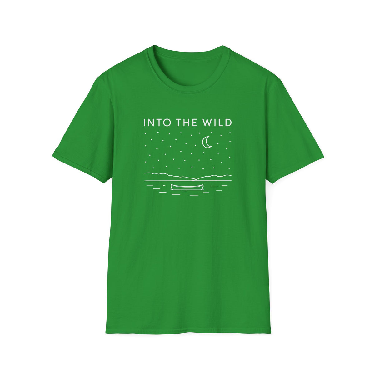 Moonlit Night Boat T-Shirt