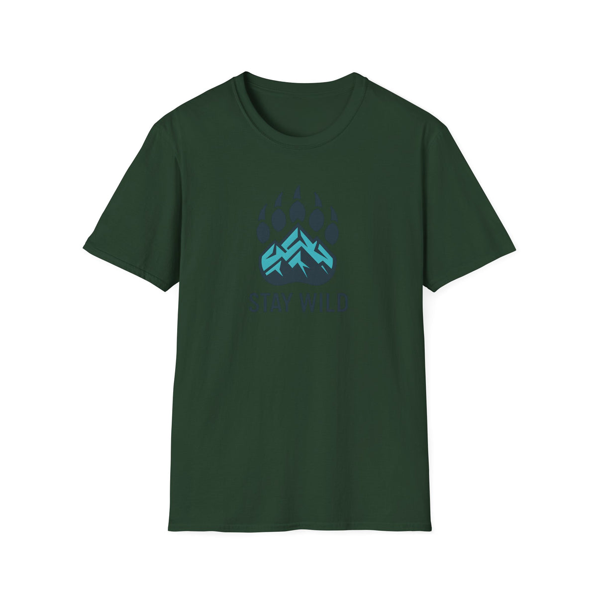 Stay Wild Mountain Emblem T-Shirt