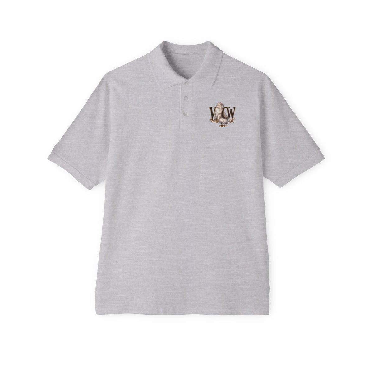 Elegant Persian VCW Crest —  Polo  L Chst DTG