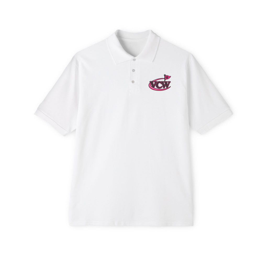 VCW Pink Flag Swing —  Polo  L Chest