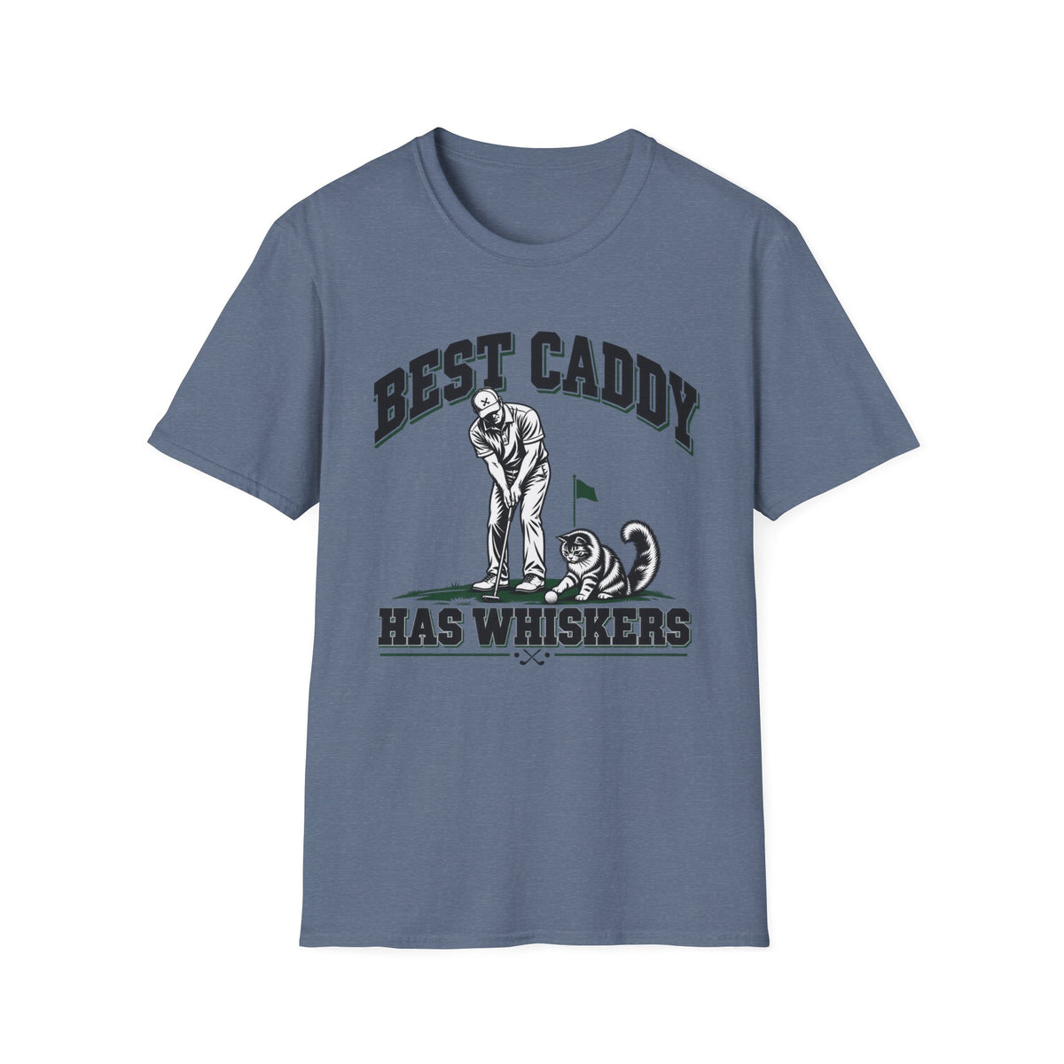 Best Caddie Has Whiskers - Horizon Vintage Heathered Collection