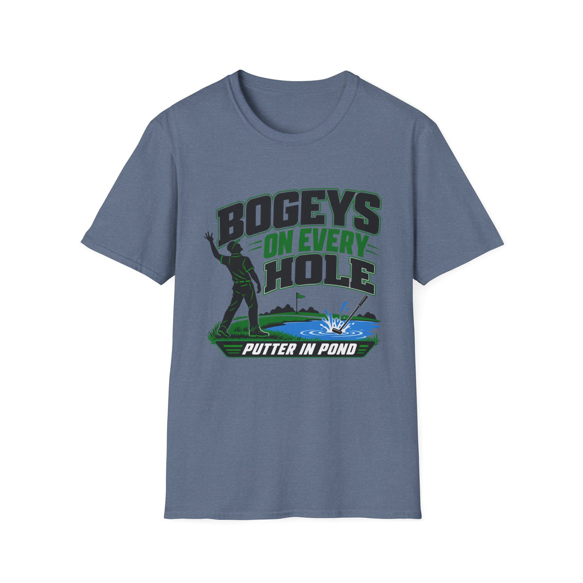 Golfer's Dismay Bogey's on Every Hole! - Horizon Vintage Heathered Collection