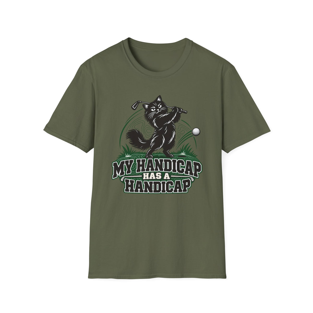 My Handicap has a Handicap - Golf & Cattitude Collection