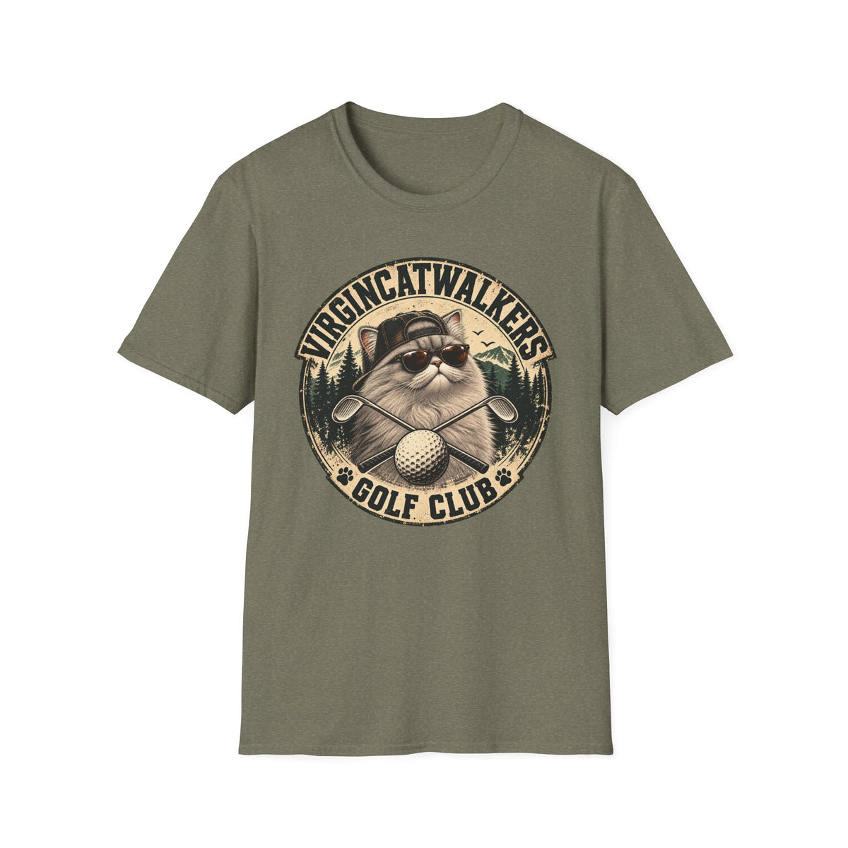 Classic Cattitude — Vintage Heathered Collection
