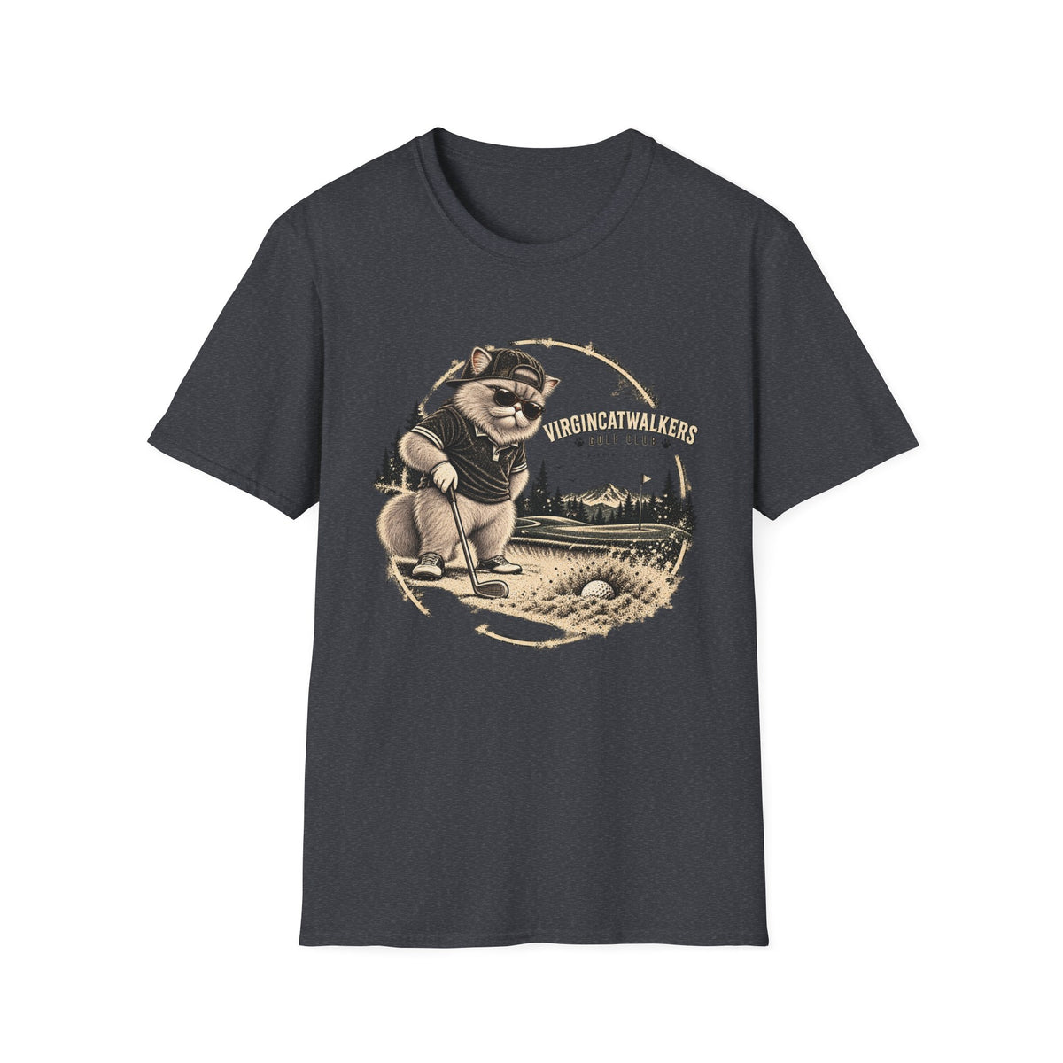 Mountain Swing Cattitude — Vintage Heathered Collection