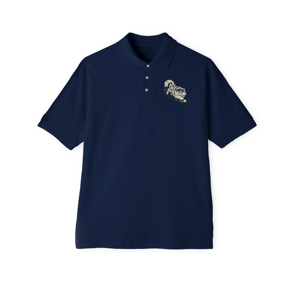 Chasing Birdies Crest —  Polo  L Chst DTG