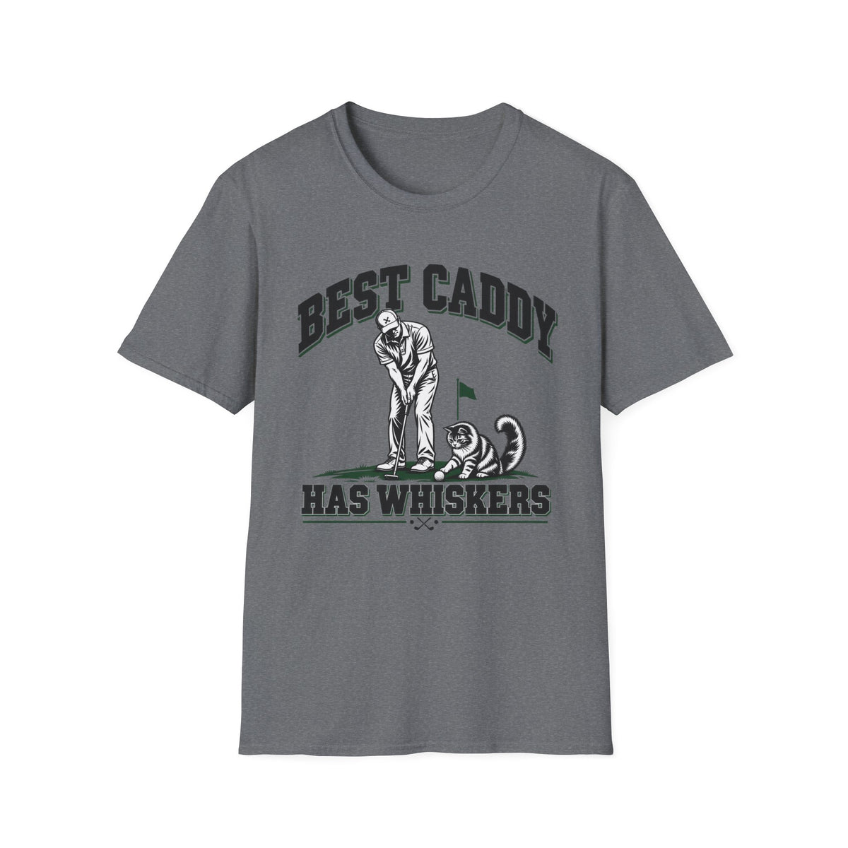 Best Caddie Has Whiskers - Horizon Vintage Heathered Collection