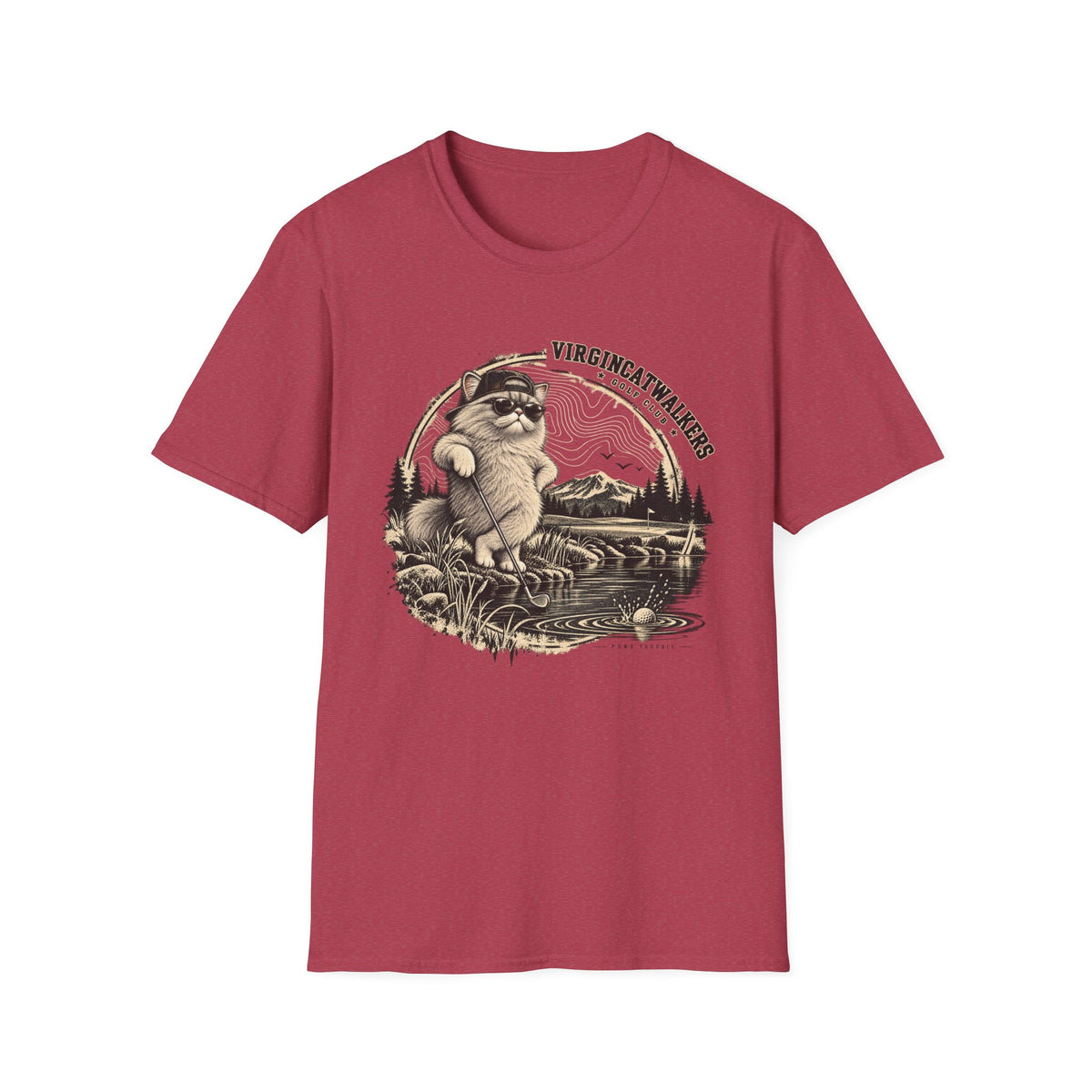 Pond Trouble — Vintage Heathered Collection