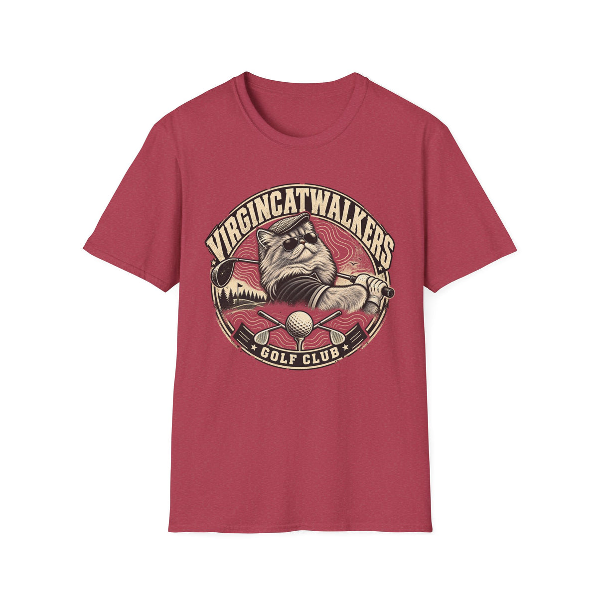 VirginCatWalkers Golf Club Swinging Cool - Vintage Heathered Collection