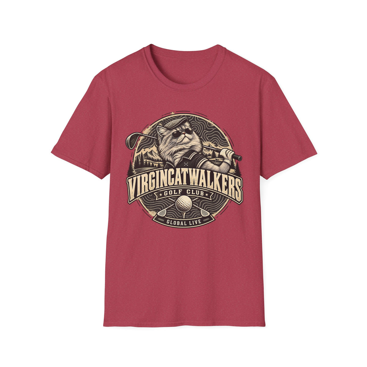 TikTok Live Cool Cat — Vintage Heathered Collection