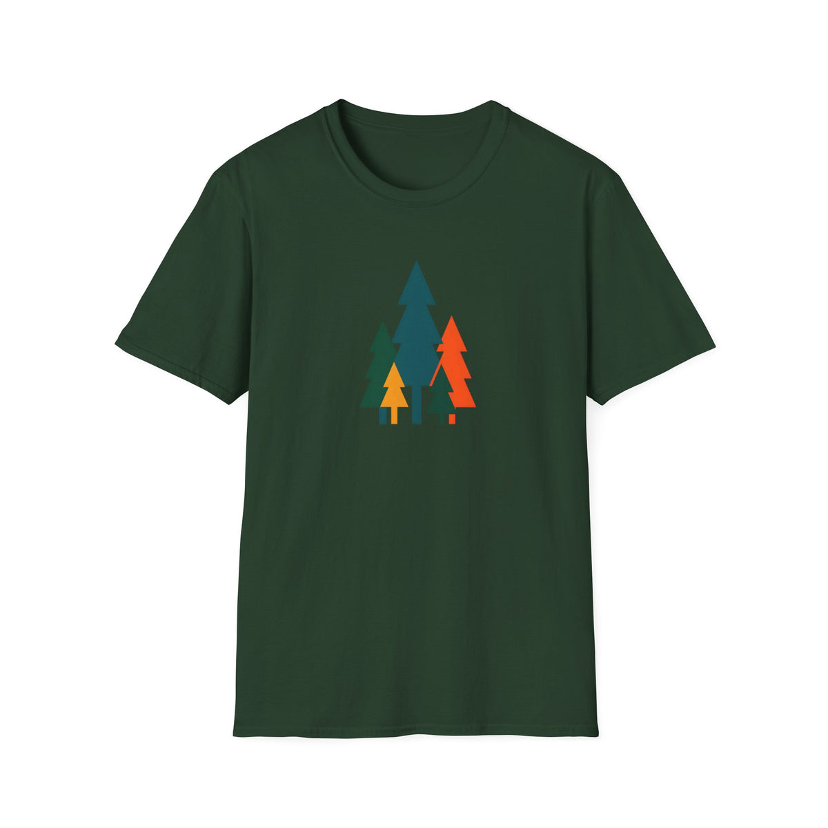 Colorful pine trees T-Shirt