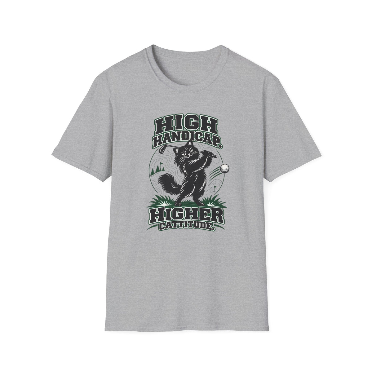 Higher Handicap. Higher Cattitude - Golf & Cattitude Collection