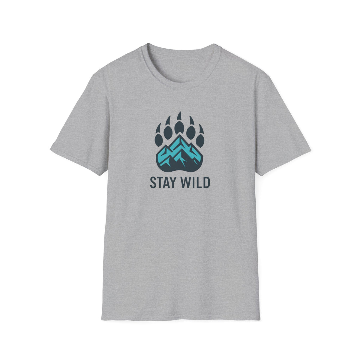 Stay Wild Mountain Emblem T-Shirt