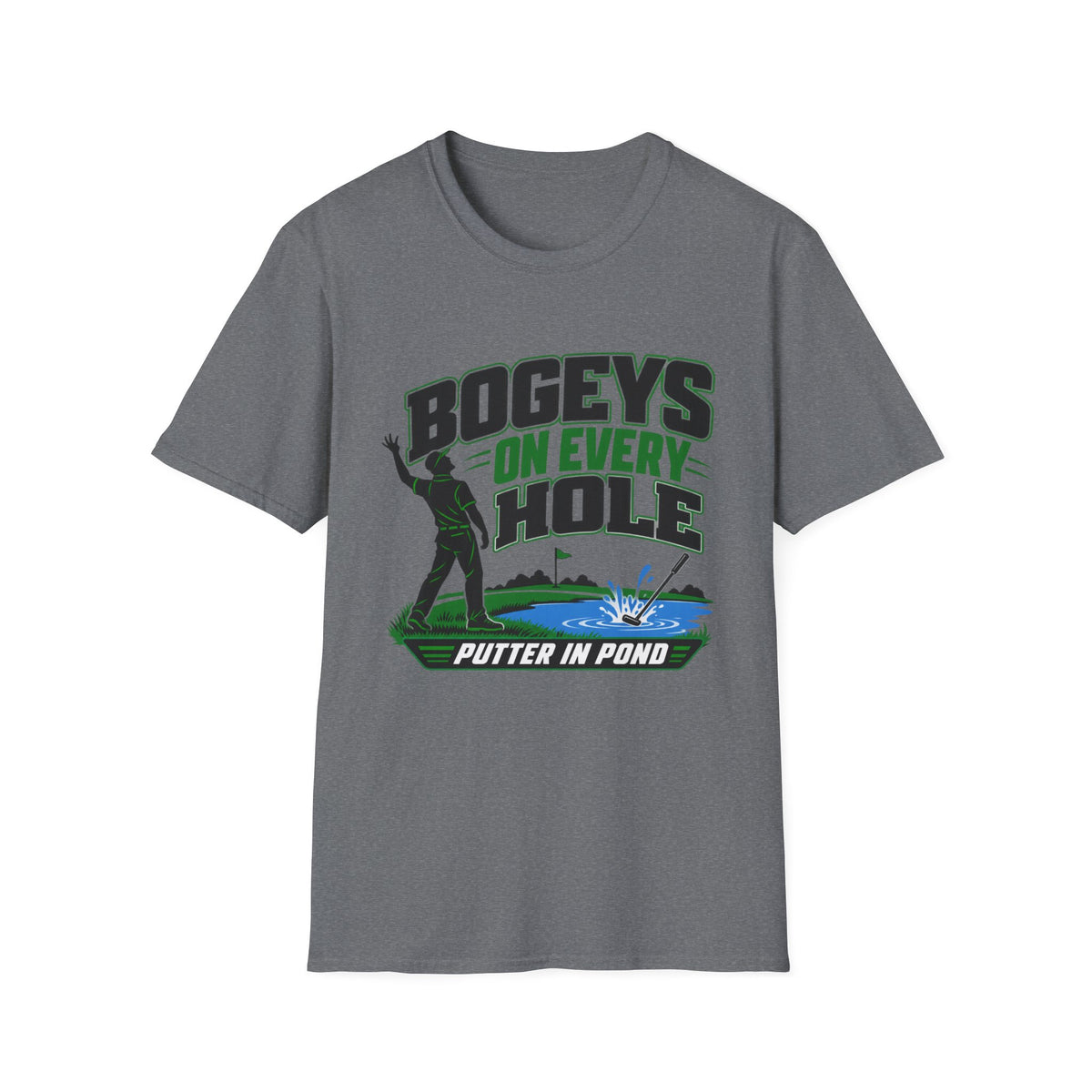 Golfer's Dismay Bogey's on Every Hole! - Horizon Vintage Heathered Collection