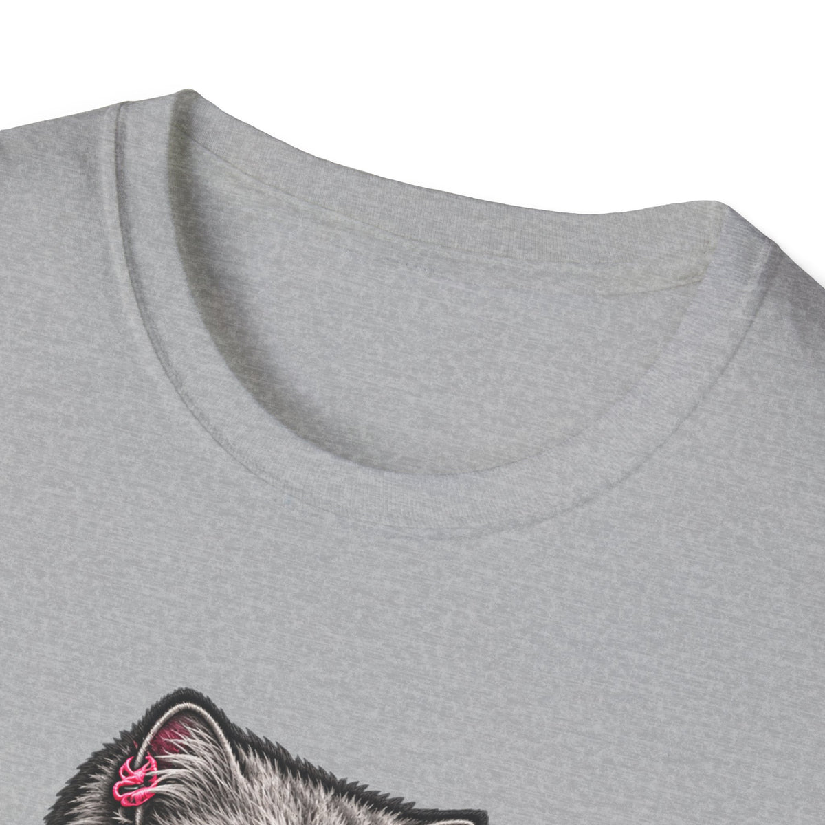Pink Cattitude on the Fairway- Horizon Vintage Heathered Collection