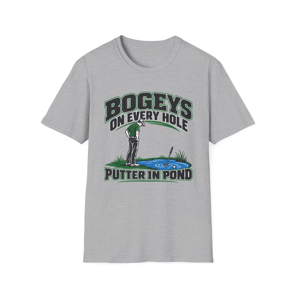 Bogeys on Every Hole; Putter in the Pond - Horizon Vintage Heathered Collection