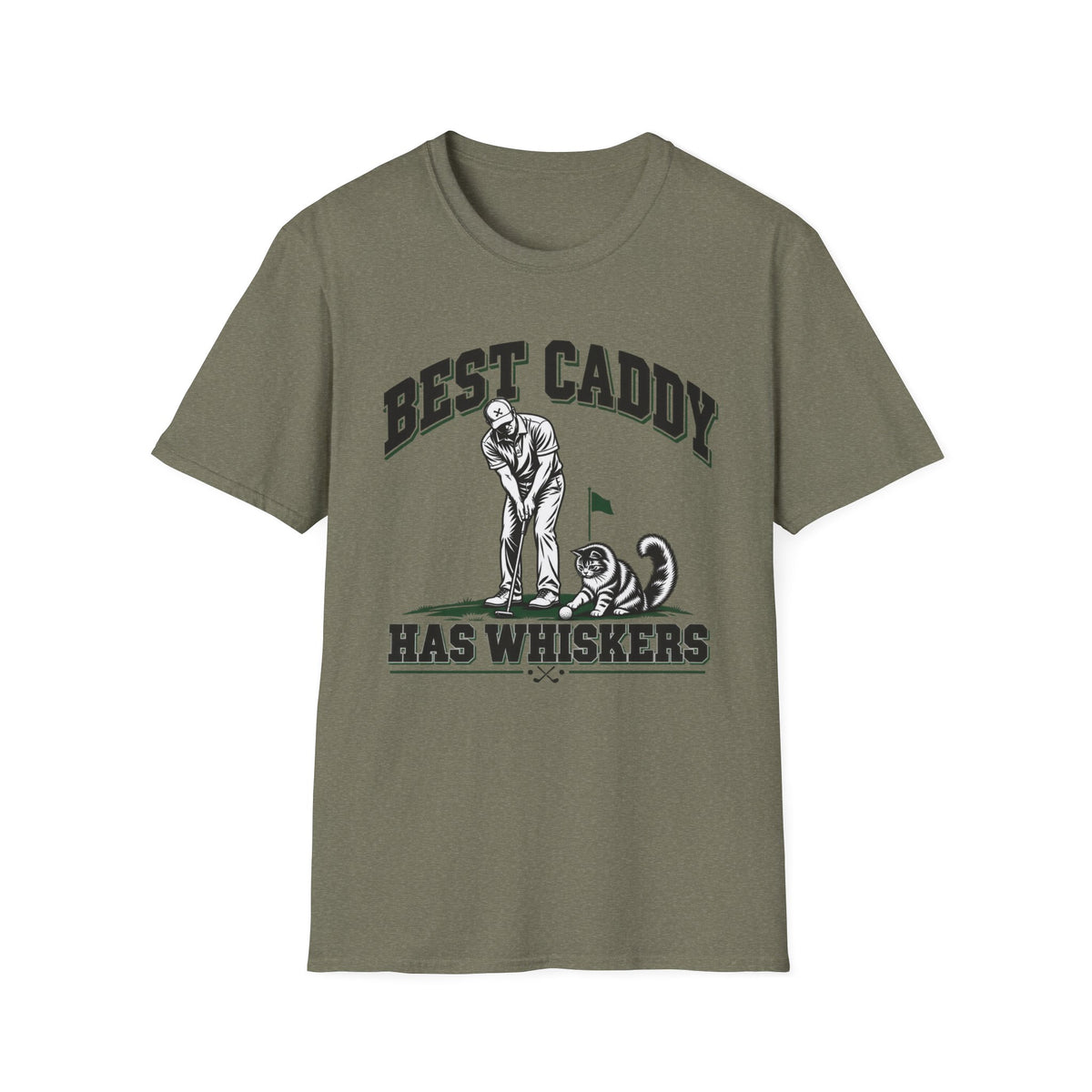 Best Caddie Has Whiskers - Horizon Vintage Heathered Collection