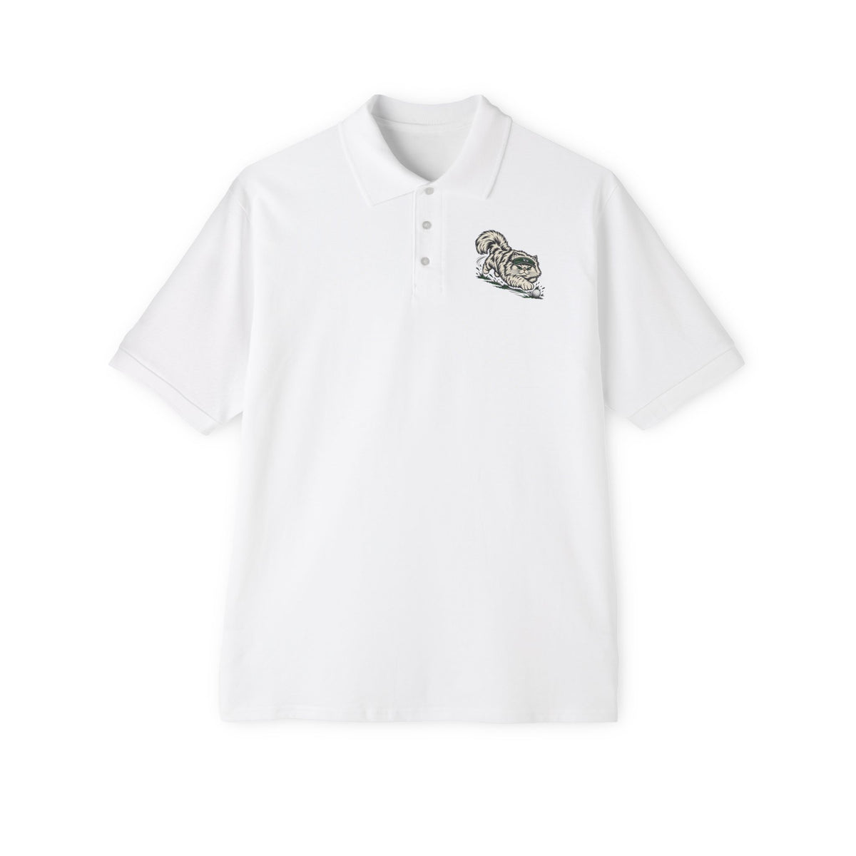 Chasing Birdies Crest —  Polo  L Chst DTG