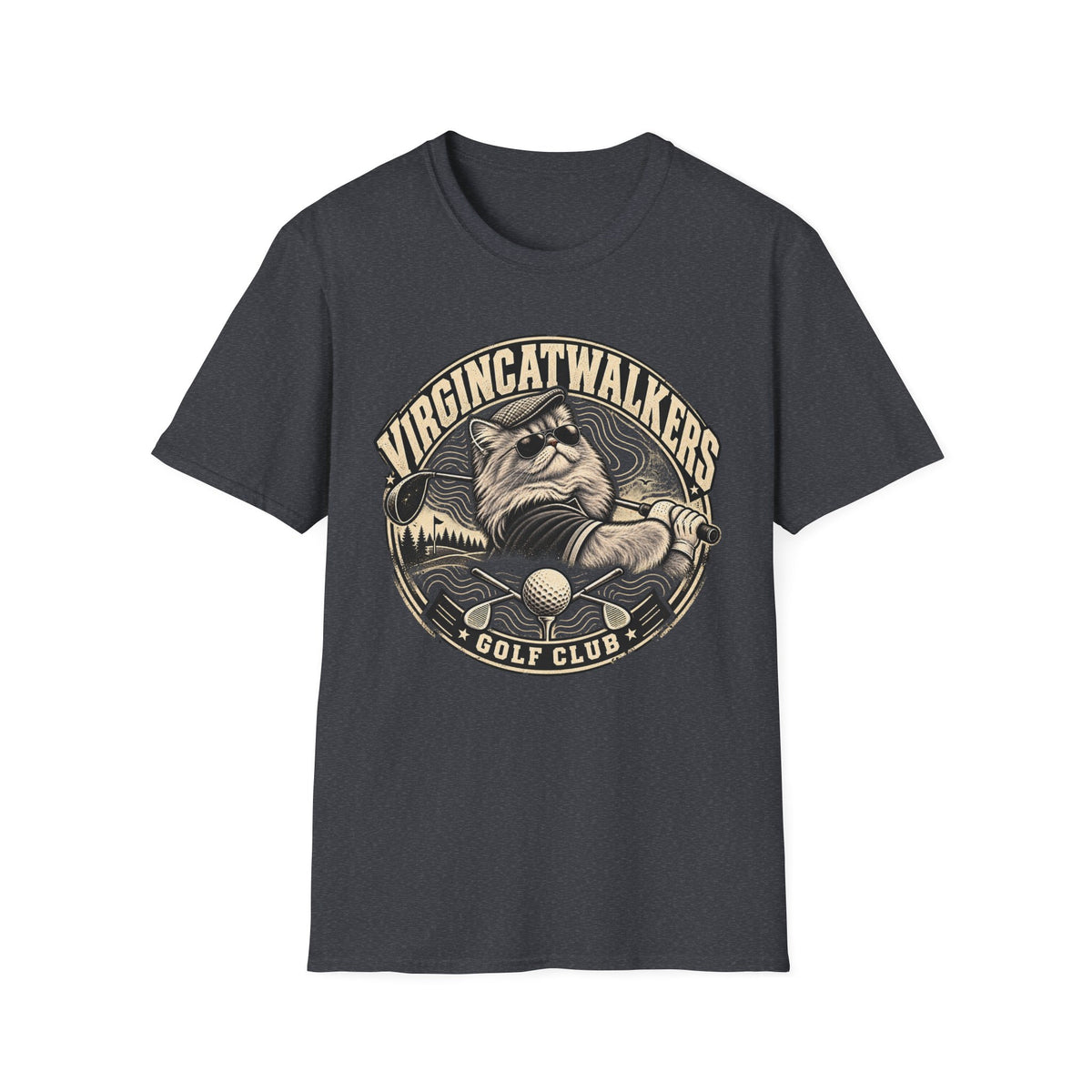 VirginCatWalkers Golf Club Swinging Cool - Vintage Heathered Collection