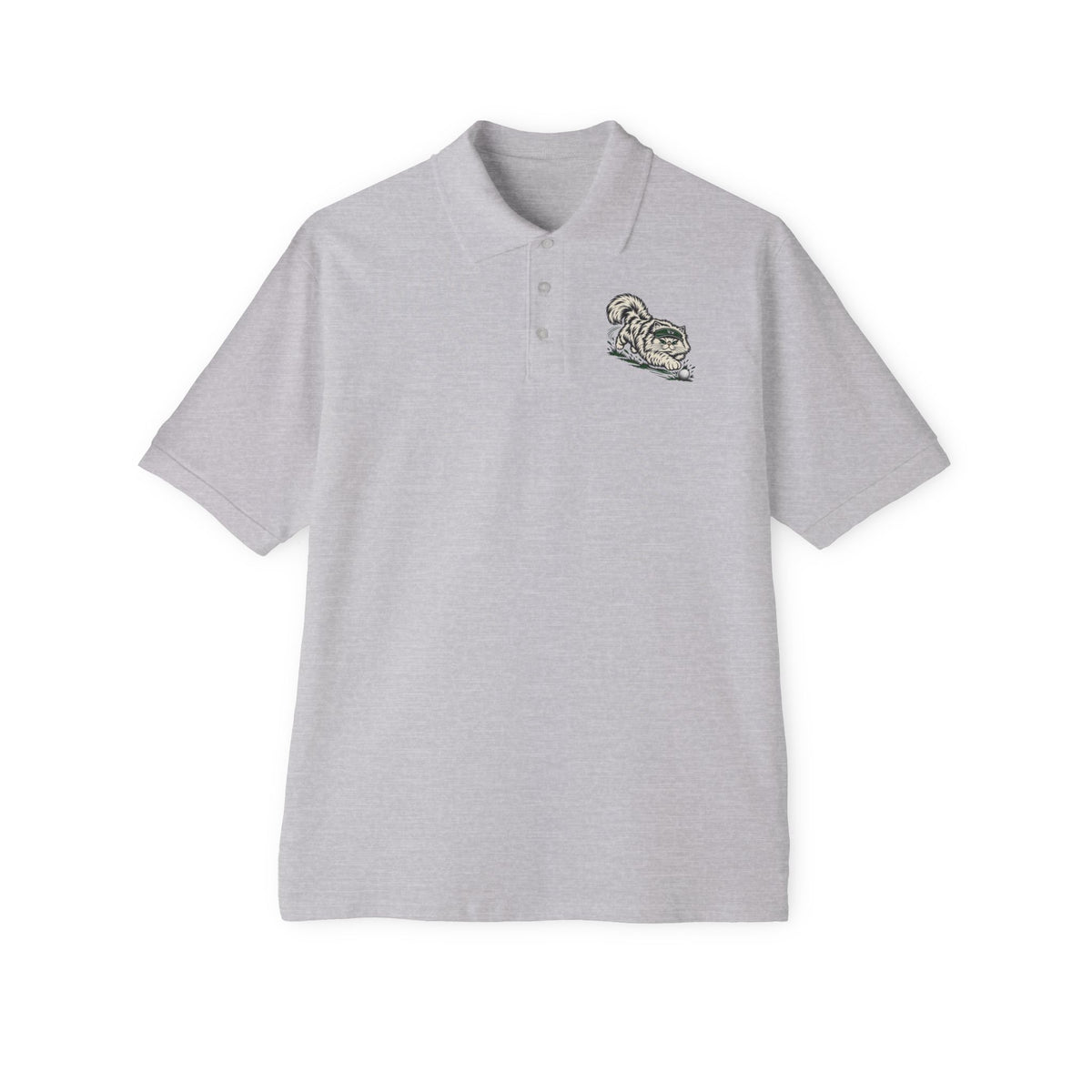 Chasing Birdies Crest —  Polo  L Chst DTG