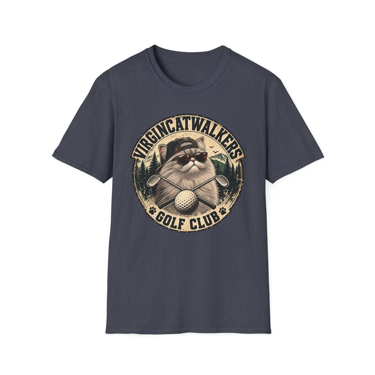 Classic Cattitude — Vintage Heathered Collection