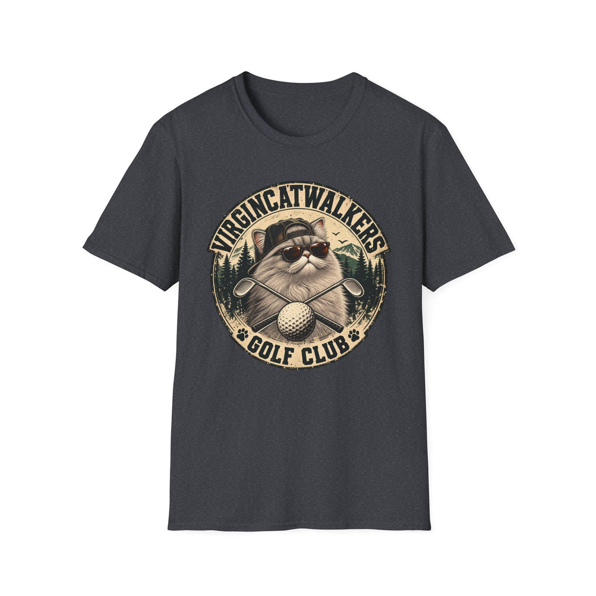 Classic Cattitude — Vintage Heathered Collection