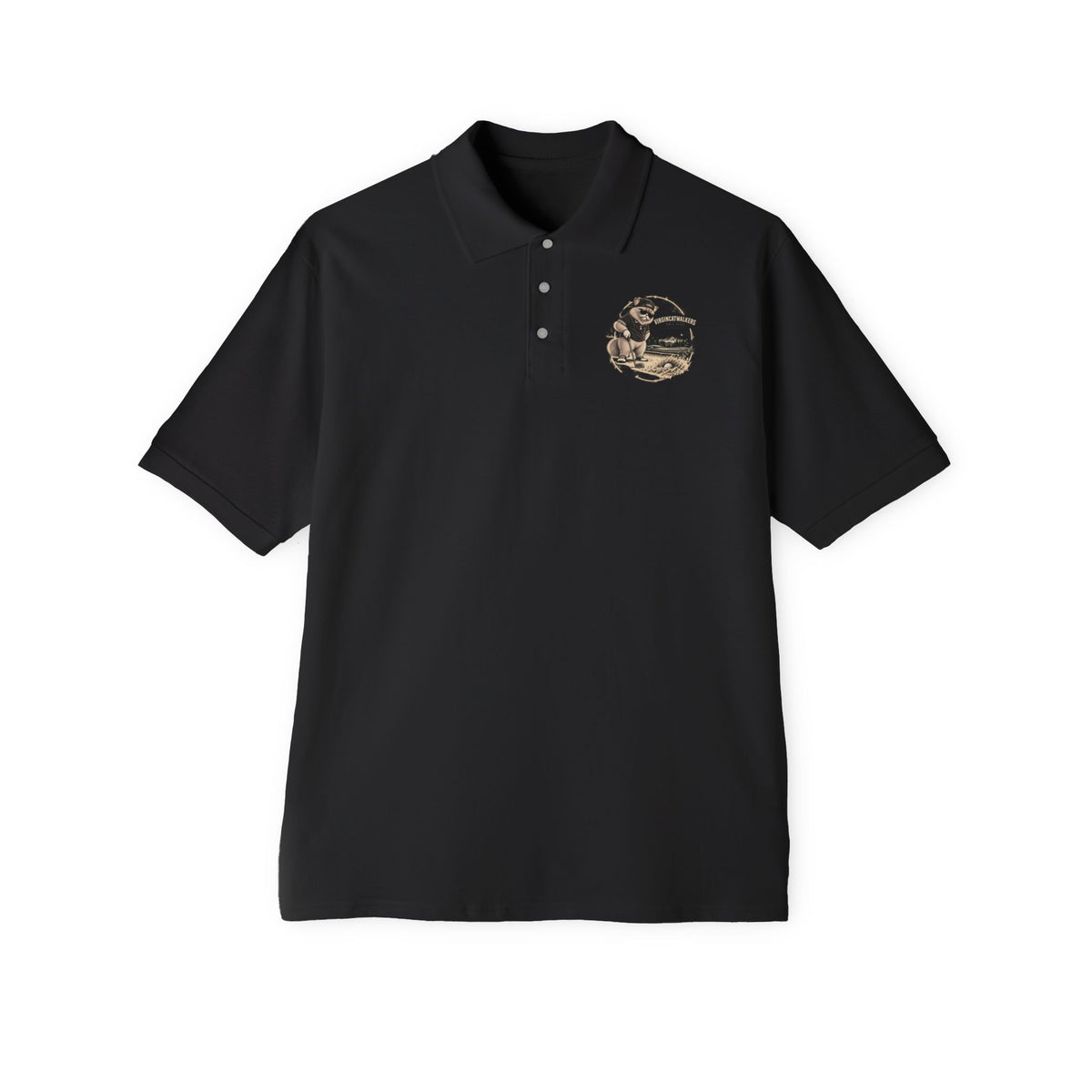 Sand Trap Troubles Crest —  Polo  L Chst DTG