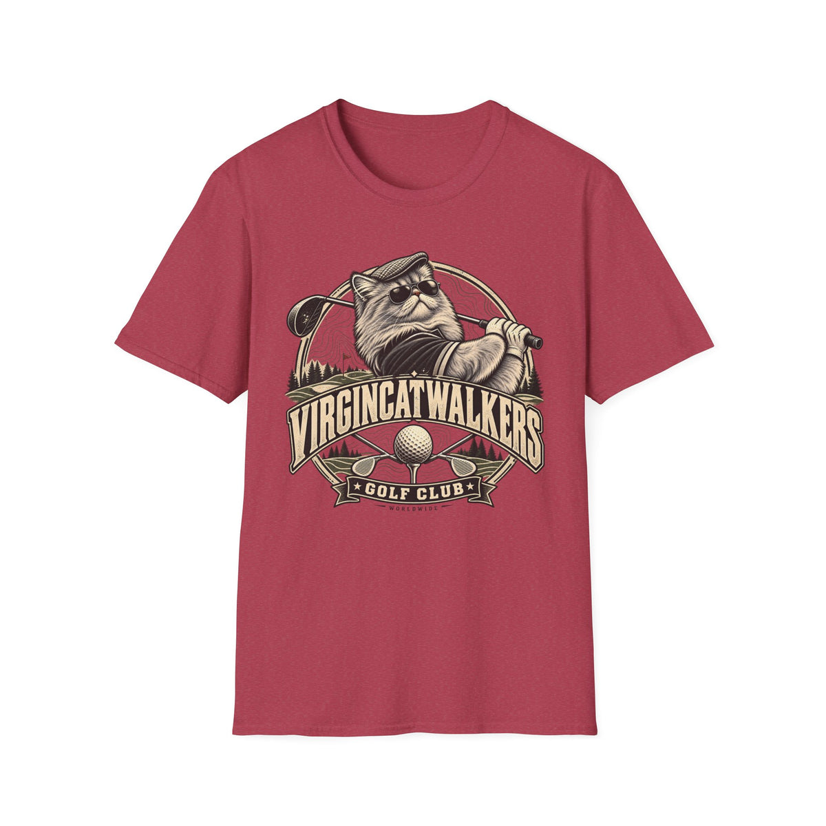 VirginCatWalker Golf Club Cool Cat — Vintage Heathered Collection