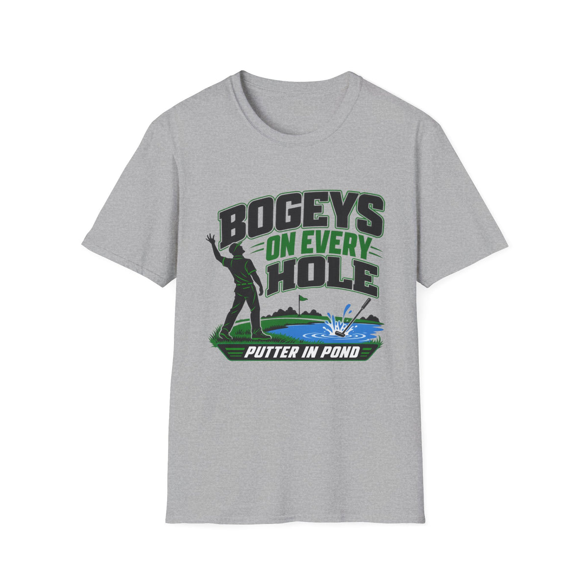 Golfer's Dismay Bogey's on Every Hole! - Horizon Vintage Heathered Collection