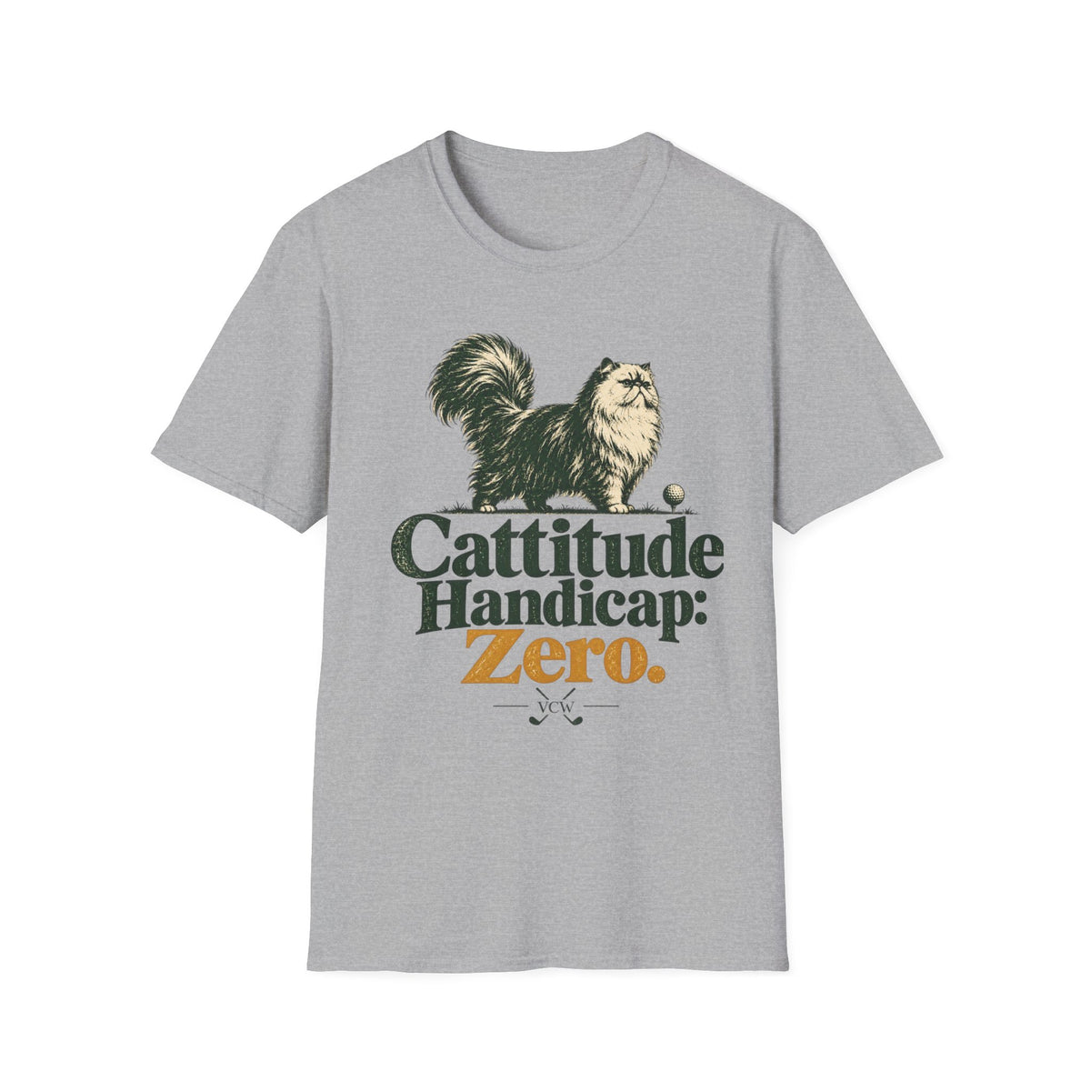 Cattitude Handicap: Zero - Horizon Vintage Heathered Collection