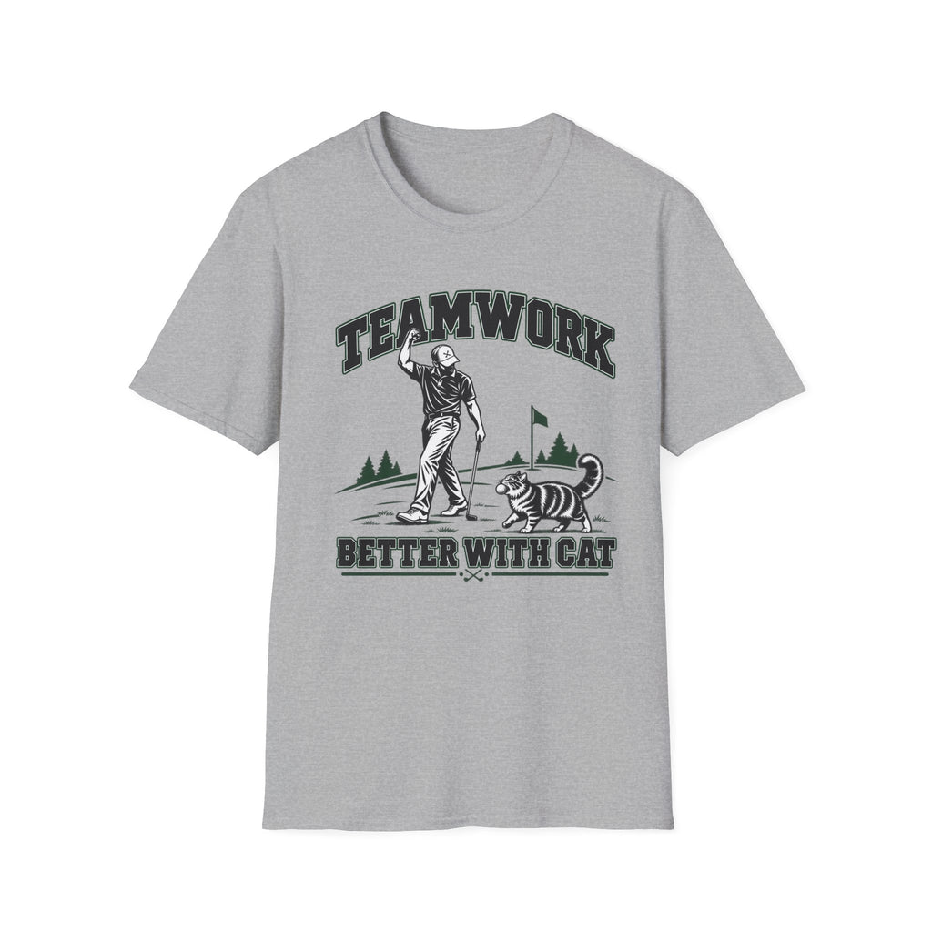 Teamwork is Better with Cat - Horizon Vintage Heathered Collection