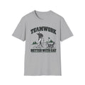 Teamwork is Better with Cat - Horizon Vintage Heathered Collection