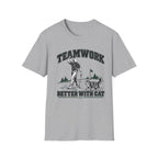 Teamwork is Better with Cat - Horizon Vintage Heathered Collection
