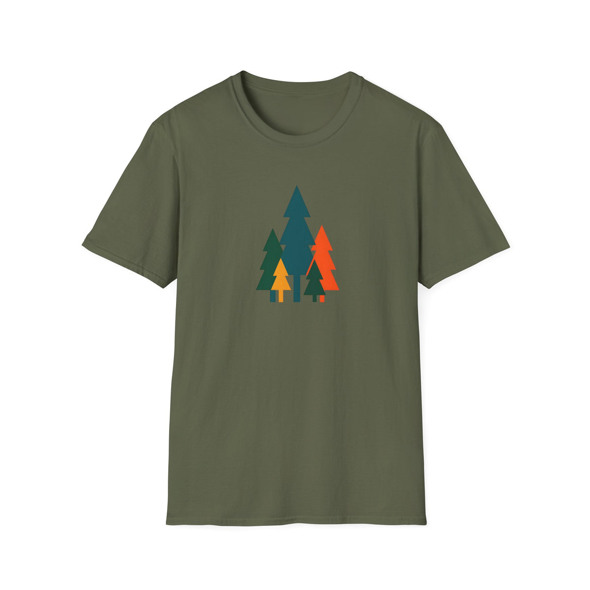 Colorful pine trees T-Shirt