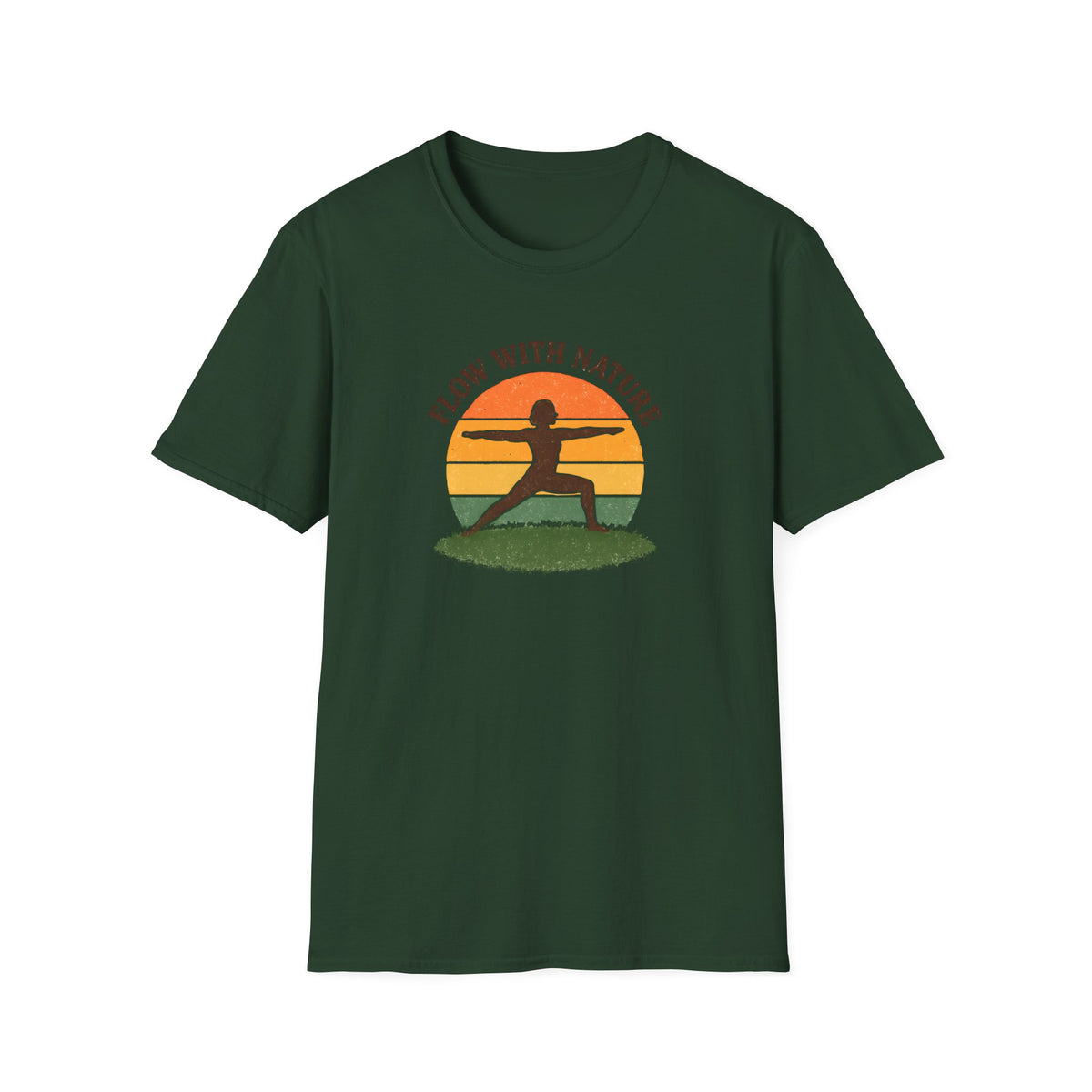 Sunset Nature Yoga T-Shirt