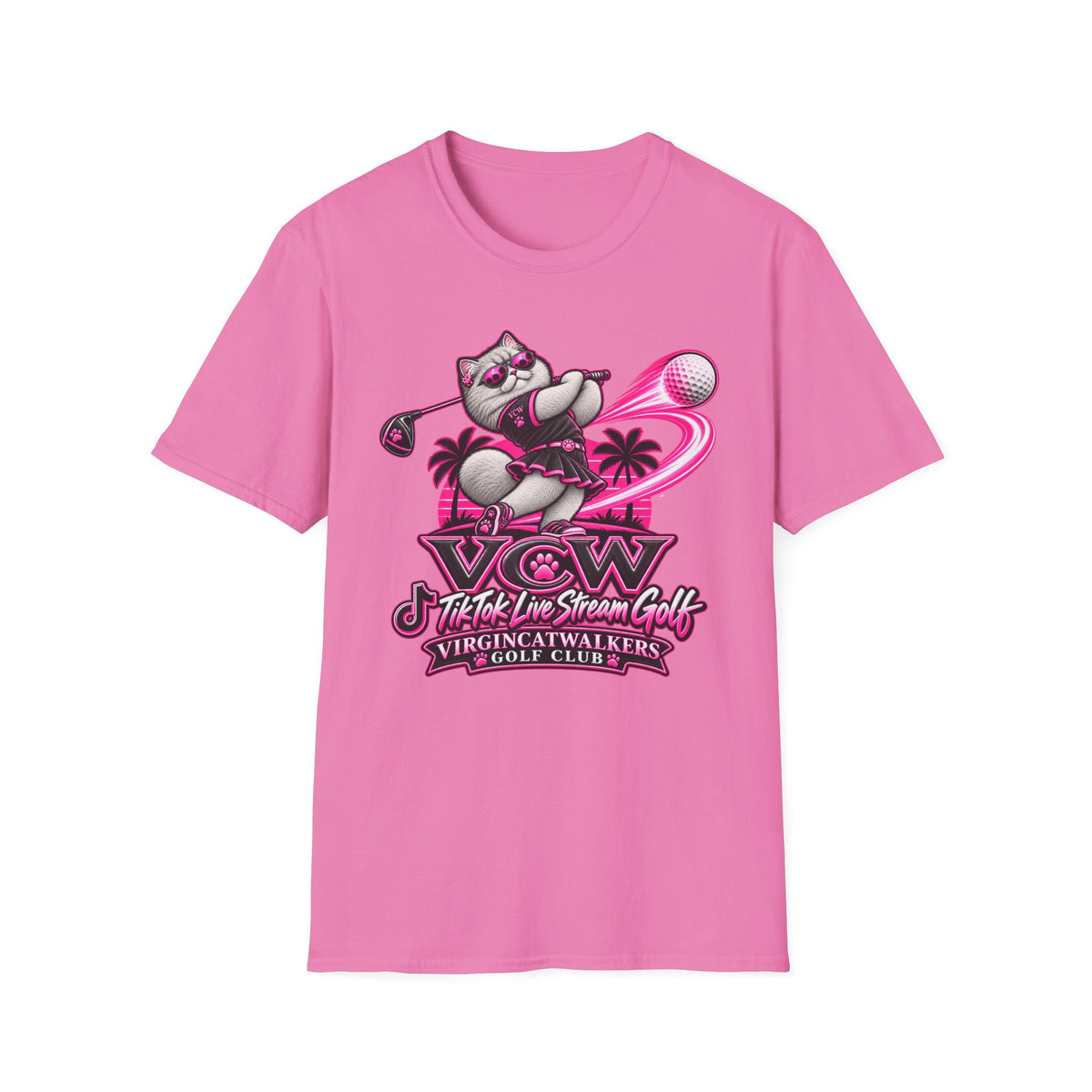 Pink TikTok Live Stream Golf  - Live Stream Collection